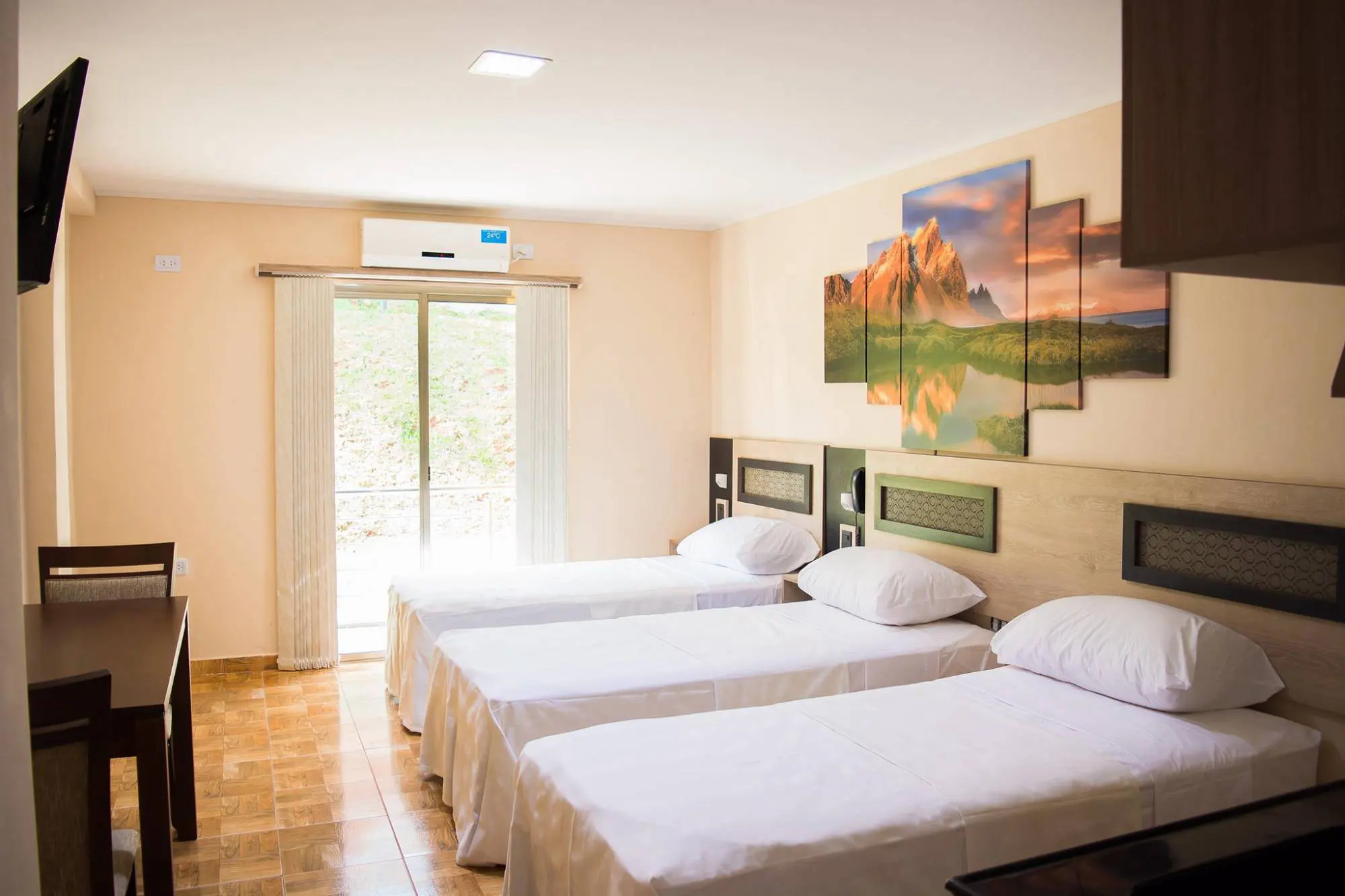 Departamento Superior con tres camas