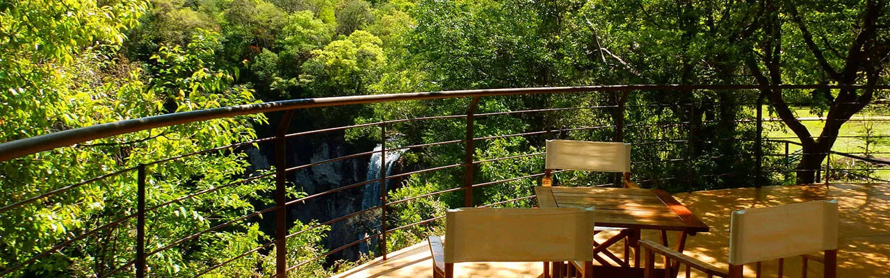 Mirador del Salto Encantado, en el Parque Provincial Cuña Pirú
