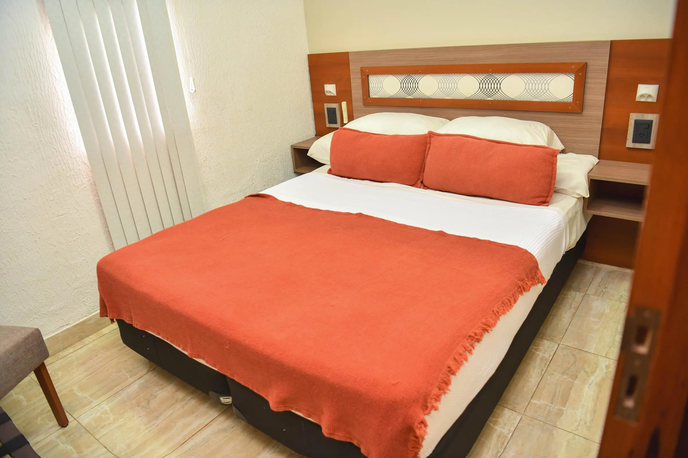Dormitorio principal de la Suite Presidencial
