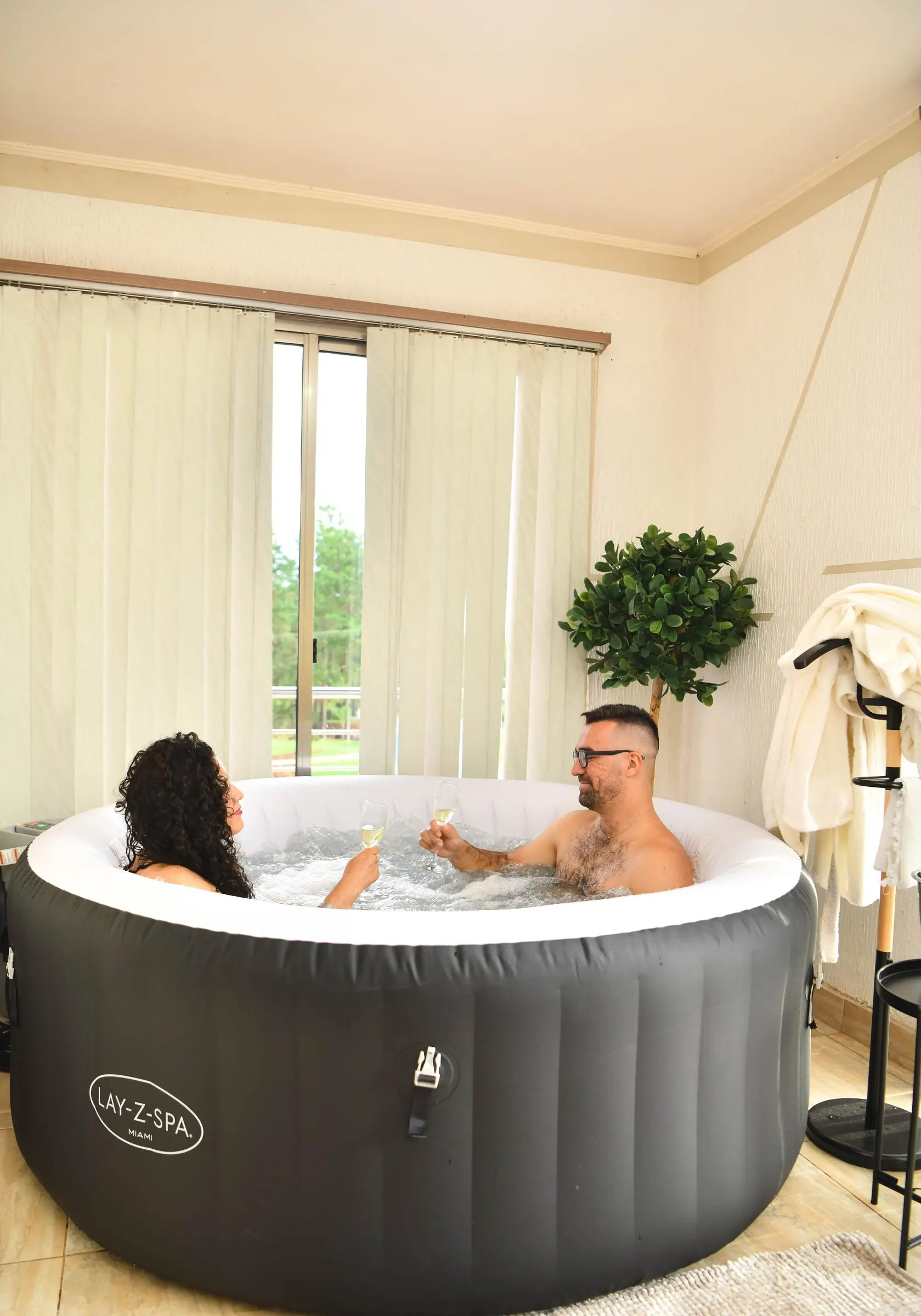 Bañera de hidromasaje de la Suite Presidencial