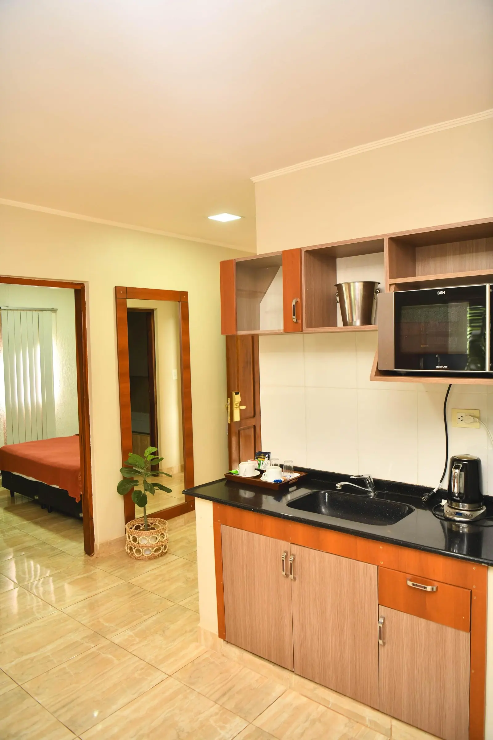 Cocina equipada de la Suite Presidencial