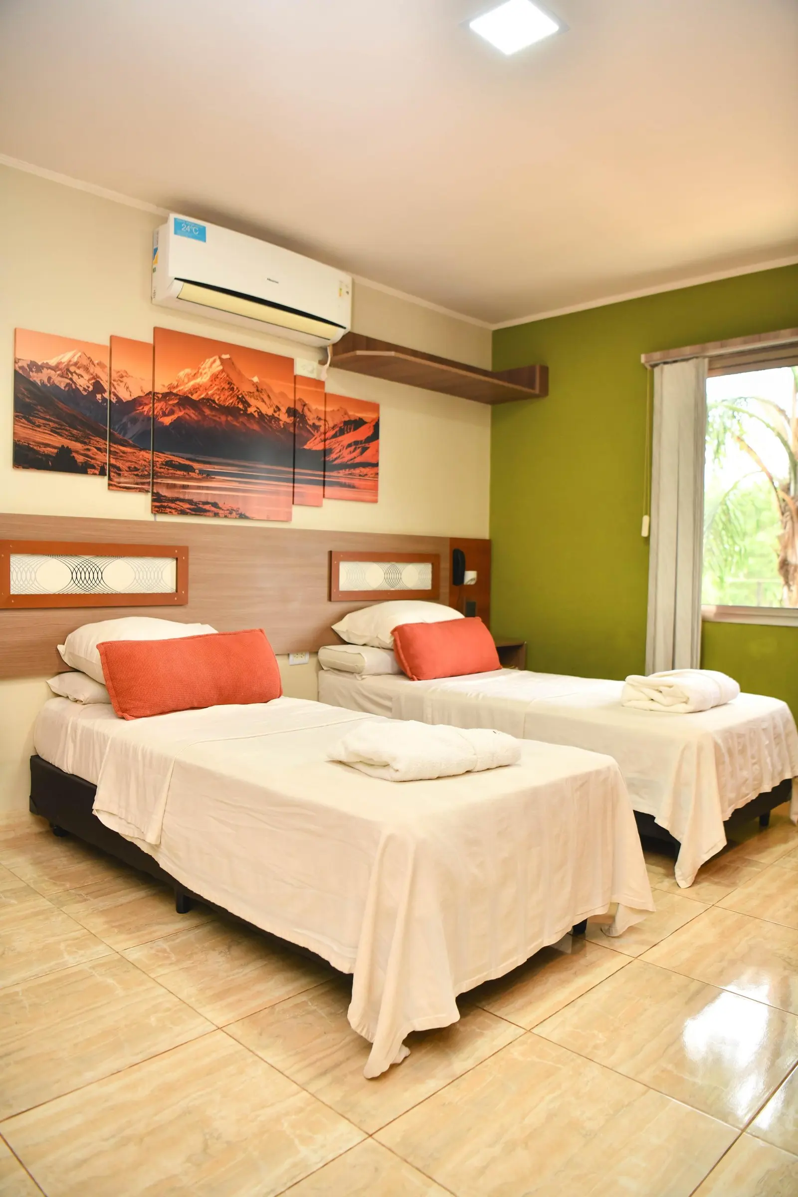 Segundo dormitorio de la Suite Presidencial